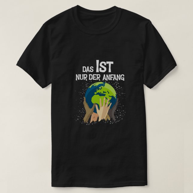 Umweltschutz-Umweltgedankengift T-Shirt (Design vorne)