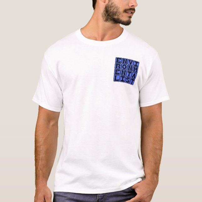 Umweltschützer, Rett die Erde T-Shirt (Vorderseite)