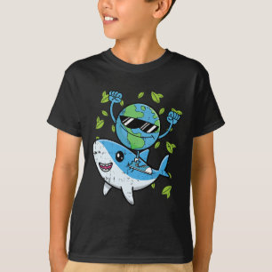 Umwelttierhörer am Tag des Planeten Hai T-Shirt