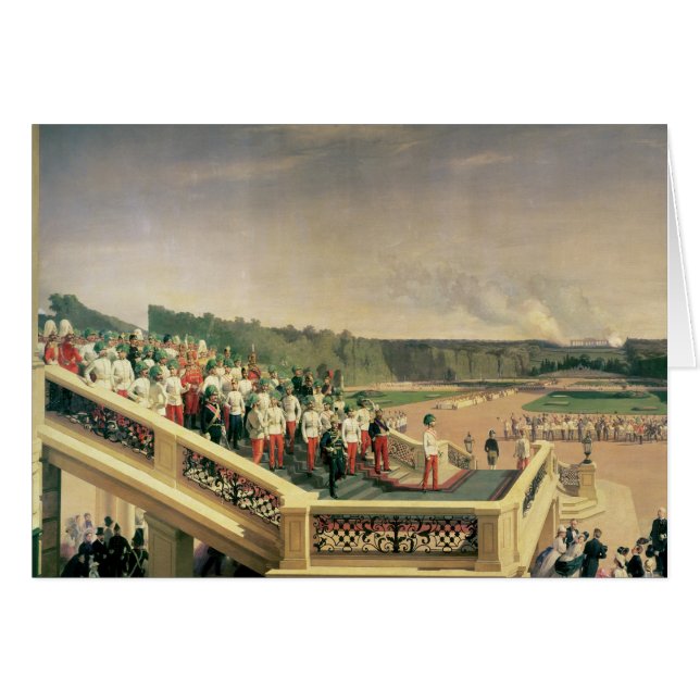 Umwerben Sie Bankett in den Gärten von Schonbrunn (Vorderseite (Horizontal))