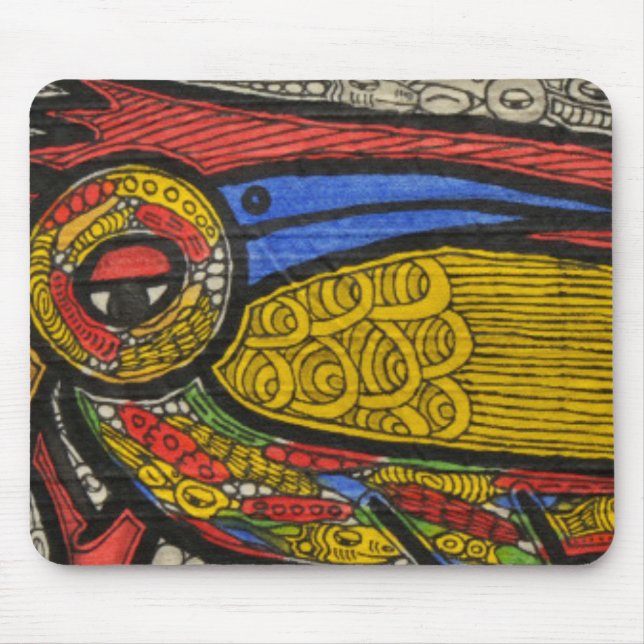 Umwerbende Vögel Mousepad (Vorne)