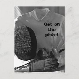 Umzäunungsgetriebe Postkarte