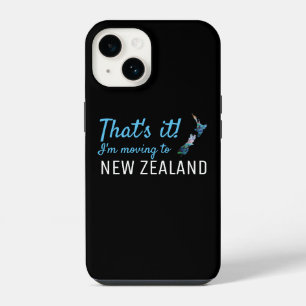 UMZUG NACH NEUSEELAND PAUA INDIVIDUELL ANPASSBAR iPhone 14 HÜLLE