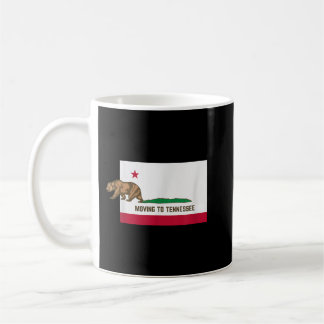 Umzug nach Tennessee Verlassend kalifornisches Des Kaffeetasse