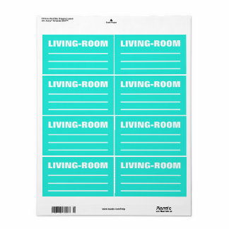 Umzug von Verpackungen für die Organisation von La