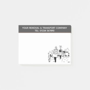 Umzüge und Transportleistungen für die Personali Post-it Klebezettel