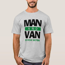 Umzugsfirma, Kurier oder Van Driver T-Shirt