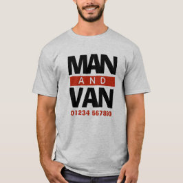 Umzugsfirma, Kurier oder Van Driver T-Shirt