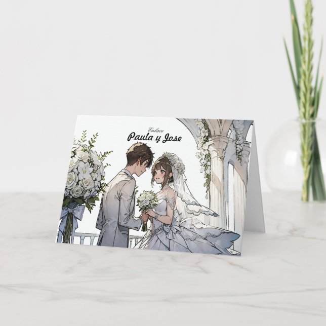 Un Amor Anime: Invitación Ankündigung (Vorderseite)