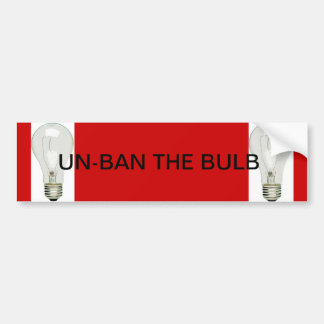 UN-BAN DIE BIRNE AUTOAUFKLEBER