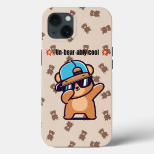 Un-Bear-ably Cool Süße Bären-Handyhülle für iPho Case-Mate iPhone Hülle
