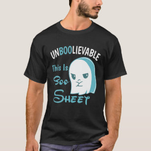 Un-Boo-Lievable Dies ist ein booseitiges Halloween T-Shirt