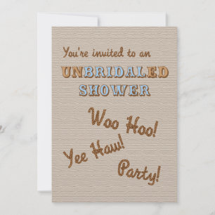 un BRIDAL ed Invasion Einladung