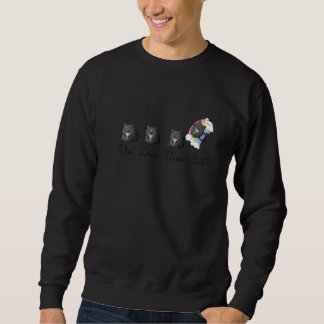 Un Deux Trois Cat   Sweatshirt