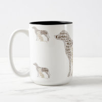 Un gato y un perro Tasse