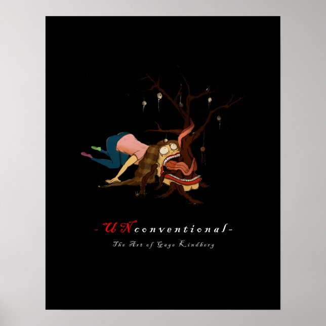 UN-konventionell: Portable Christmas Tree Poster (Vorne)