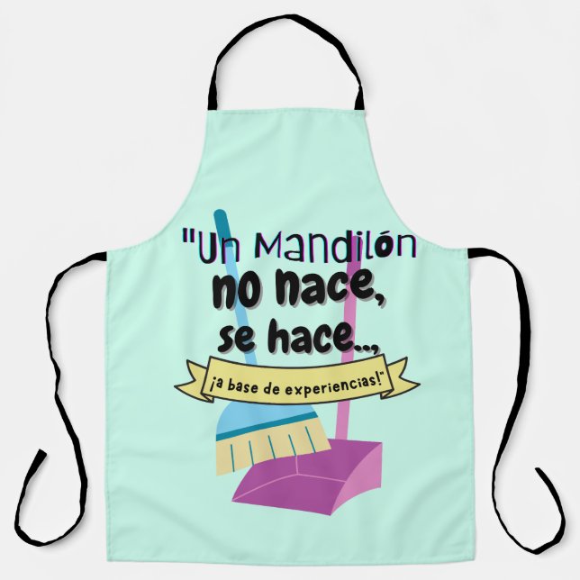 un mandilon no nace, se hace , schürze (Vorderseite)