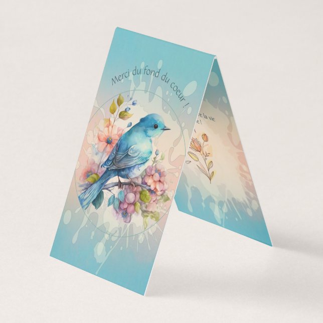 Un merci tendre aux couleurs d’aube (Vorderseite)