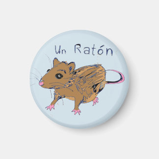Un Ratón (Rat) Magnet