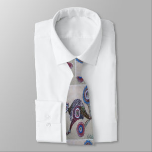 Una corbata para toda ocación con krankños Aborige Krawatte
