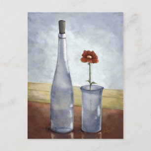 Una flor / A Blume. Postkarte