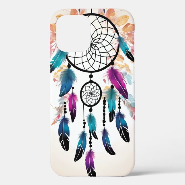 Una funda para iPhone 12 motivo atrapasueños Case-Mate iPhone Hülle (Rückseite)