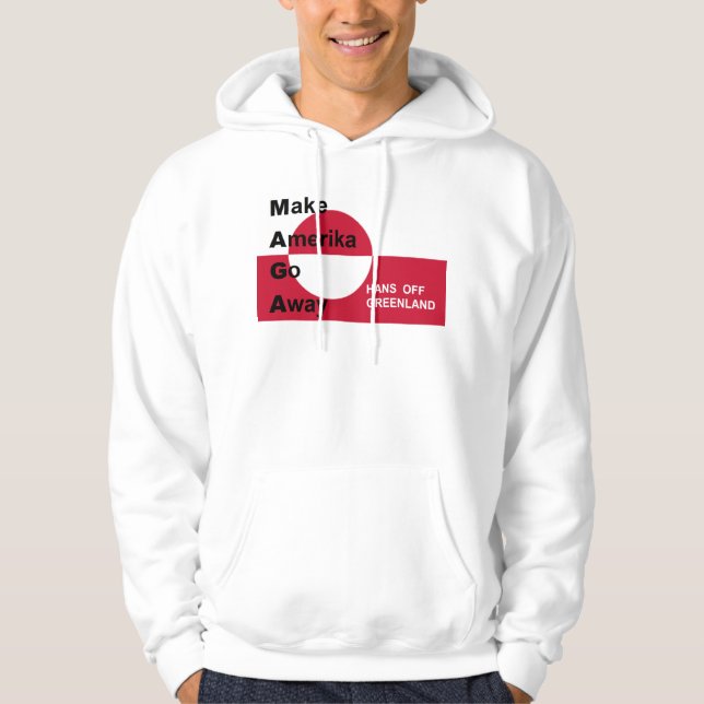 Unabhänges Grönland Hoodie (Vorderseite)