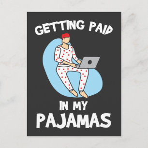 Unabhängige Freiberufler Eigene Selbstständige Postkarte