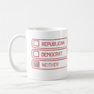 Unabhängige mehrfache Wahl-Tasse Tasse