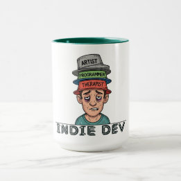 Unabhängiger Entwickler Tasse