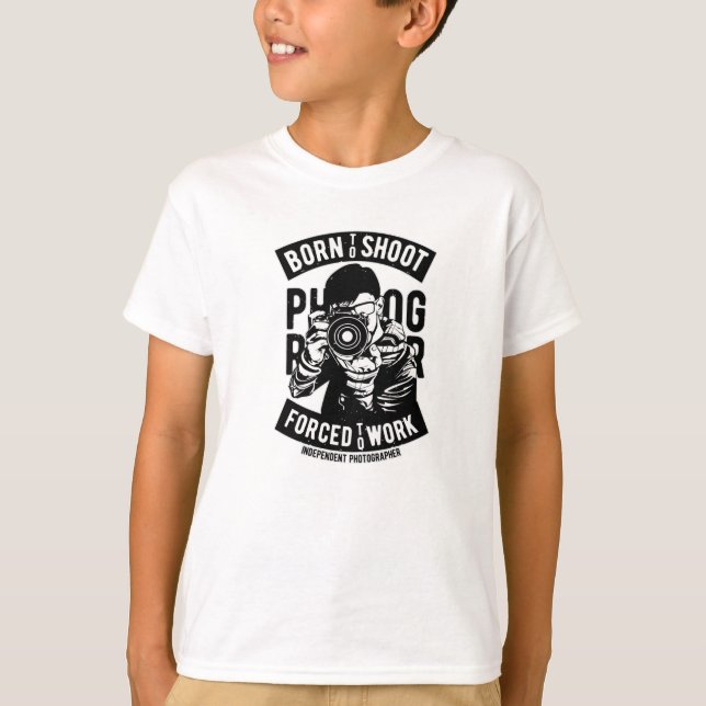 Unabhängiger Fotograf T-Shirt (Vorderseite)