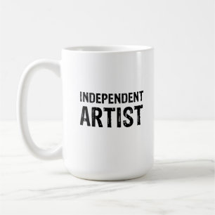 Unabhängiger Künstler Kaffeetasse