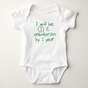 Unabhängiger mit Ambulation Pint-Bodysuit Baby Strampler