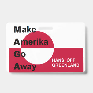 Unabhängiges Grönland Ausweis
