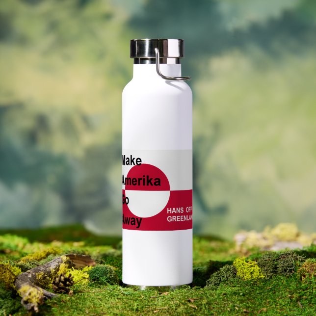 Unabhängiges Grönland Trinkflasche (Außenbereich (gedreht))