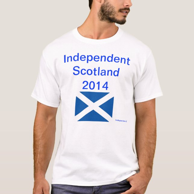 Unabhängiges Schottland 2014 T-Shirt (Vorderseite)