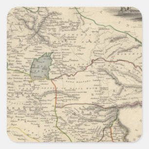 Unabhängiges Tartary Quadratischer Aufkleber