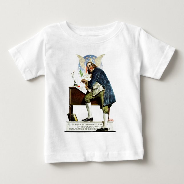 Unabhängigkeit Baby T-shirt (Vorderseite)