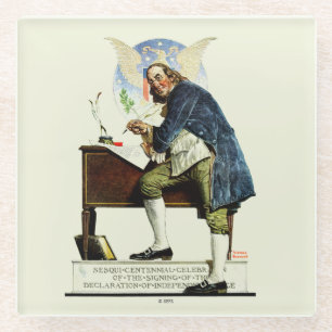 Unabhängigkeit Glasuntersetzer