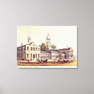 Unabhängigkeit Hall, Philadelphia Leinwanddruck