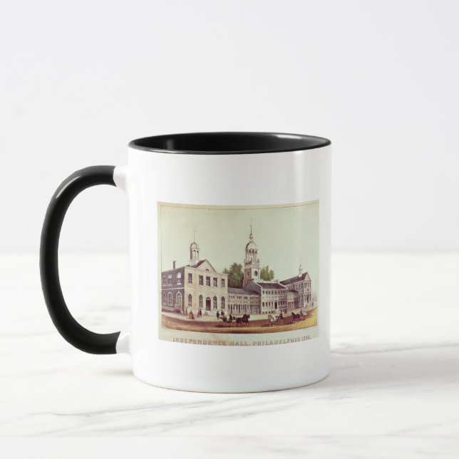 Unabhängigkeit Hall, Philadelphia Tasse (Links)