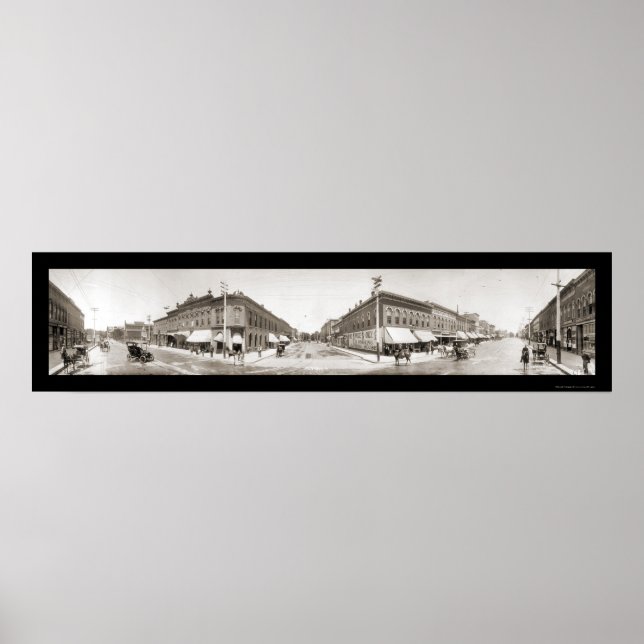 Unabhängigkeit, Iowa Foto 1909 Poster (Vorne)