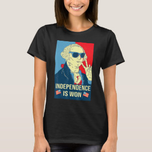 Unabhängigkeit wird gewonnen George Washington Una T-Shirt