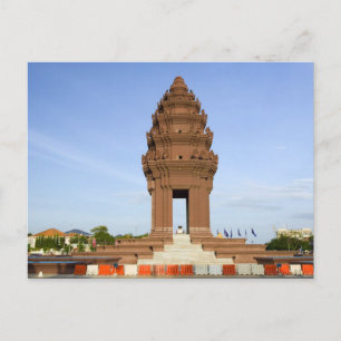Unabhängigkeitsdenkmal in Phnom Penh Postkarte