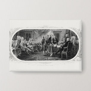 Unabhängigkeitserklärung: 2 Dollar, Etching Button