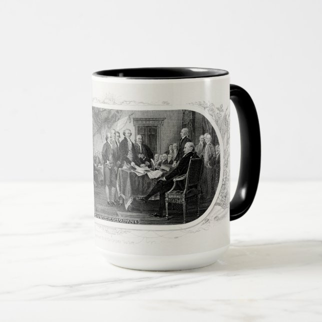 Unabhängigkeitserklärung: 2 Dollar, Etching Tasse (VorderseiteRechts)