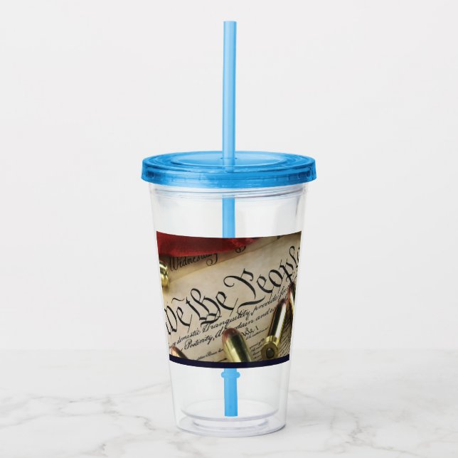 Unabhängigkeitserklärung Acryltrinkbecher (Vorderseite)