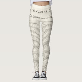 Unabhängigkeitserklärung Amerika 4. Juli Leggings