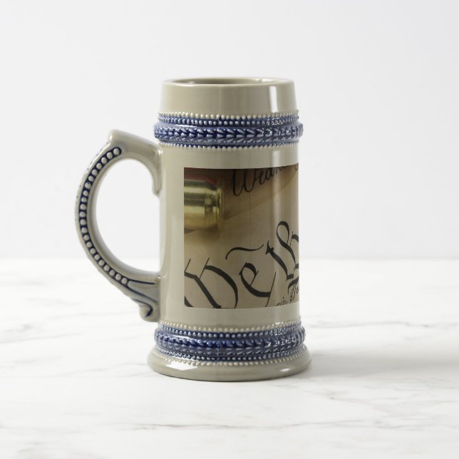 Unabhängigkeitserklärung Bierglas (Links)