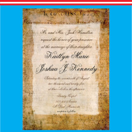 📜 Unabhängigkeitserklärung der USA Einladung